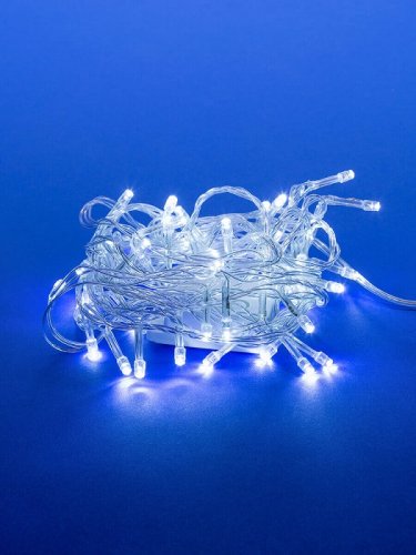 Гирлянда светодиодная "Шнур" Uniel S0500-050/DTA WHITE Белая IP20 с контроллером 5м фото Гирлянда светодиодная "Шнур" Uniel S0500-050/DTA WHITE Белая IP20 с контроллером 5м картинка